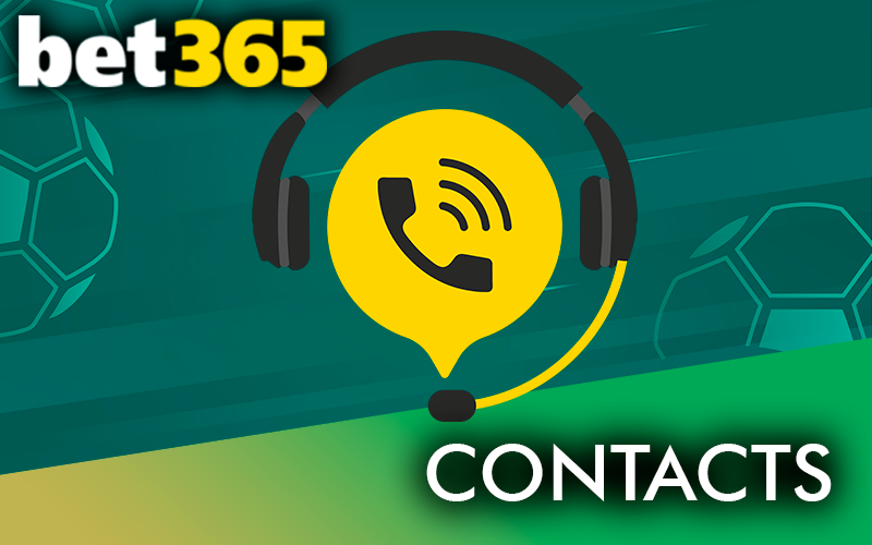 Contacts icon and Bet365 logo