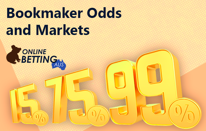 Bookmaker odds in percents