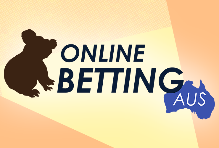 Onlinebettingaus logo with background