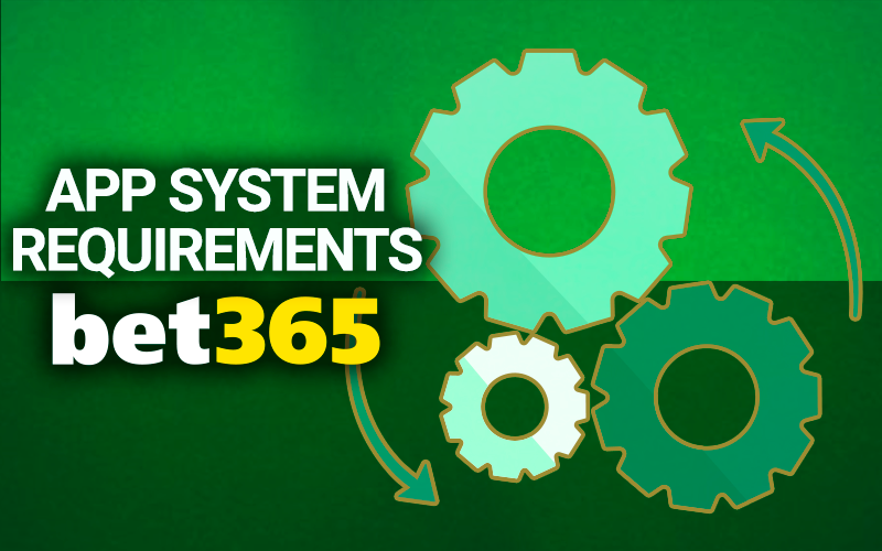Technical gears and bet365 logo