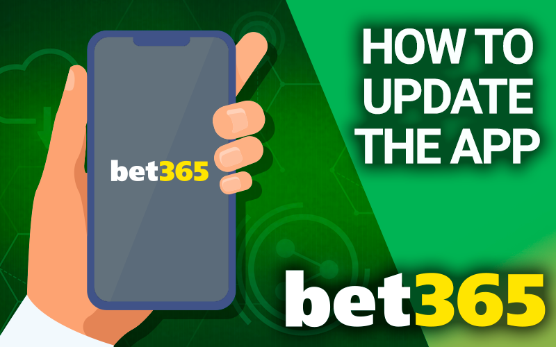 Hand holding smartphone With the bet365 logo inside