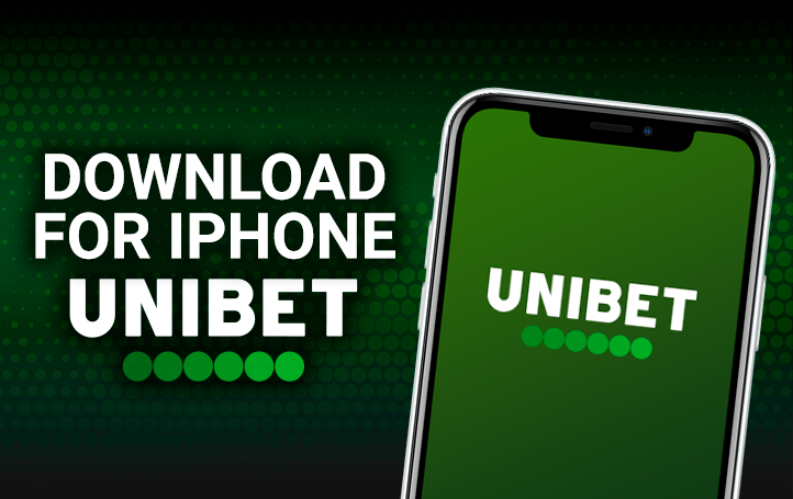Phone with the Unibet logo