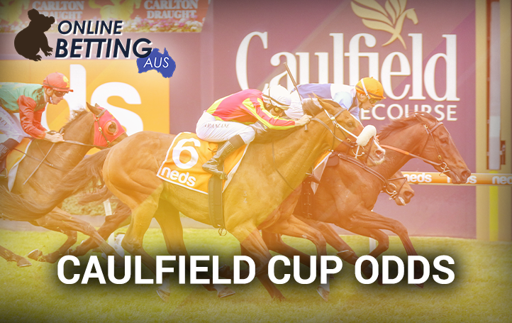 riders compete in the Caulfield Cup