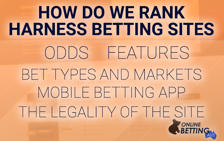 List of criteria for selecting bookmakers at OnlineBetting Aus