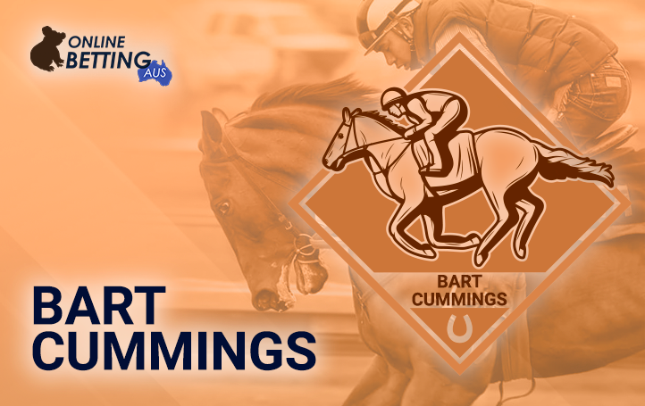 The Bart Cummings logo horse racing tournament at OnlineBetting Aus