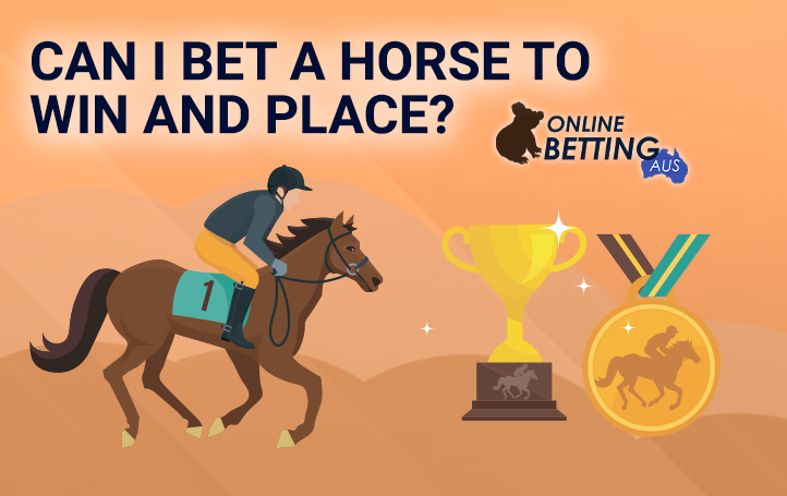 The horse and the rider with two prizes at Online Betting Aus