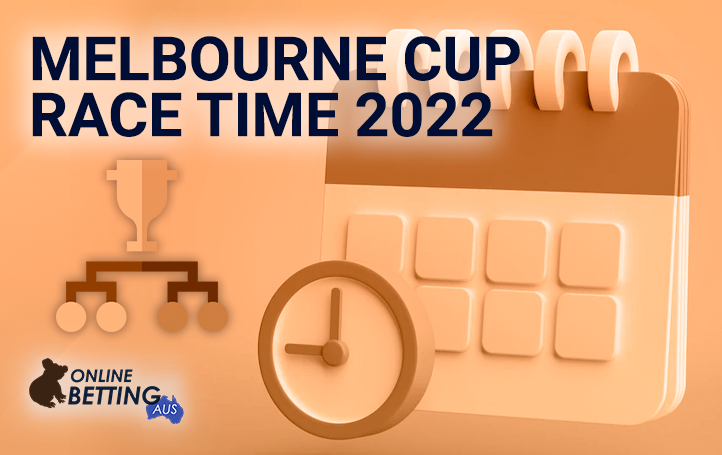 Calendar with clock and tournament grid icon at Online Betting Aus