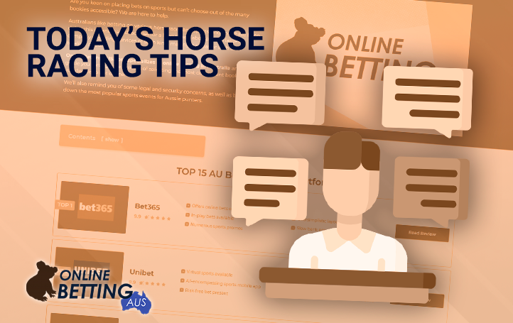 Icon of a person making tips in the background of the OnlineBettingAus website