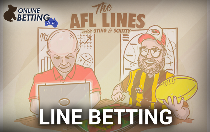 line or handicap betting on AFL
