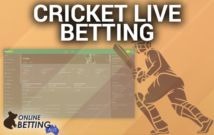 Cricket Live Betting in Australia