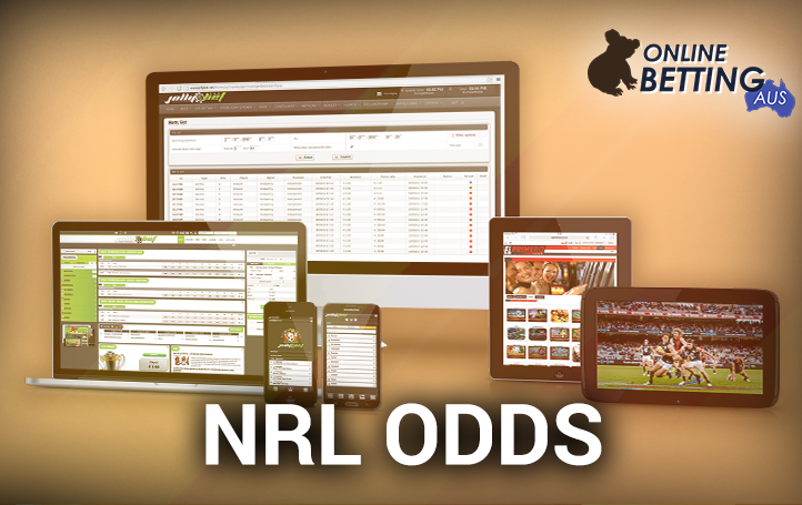 NRL betting odds for Australians